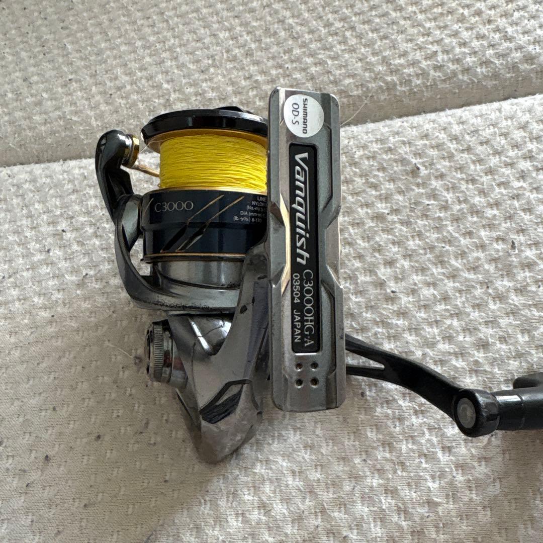 Vanquish C3000HGX スピニングリール