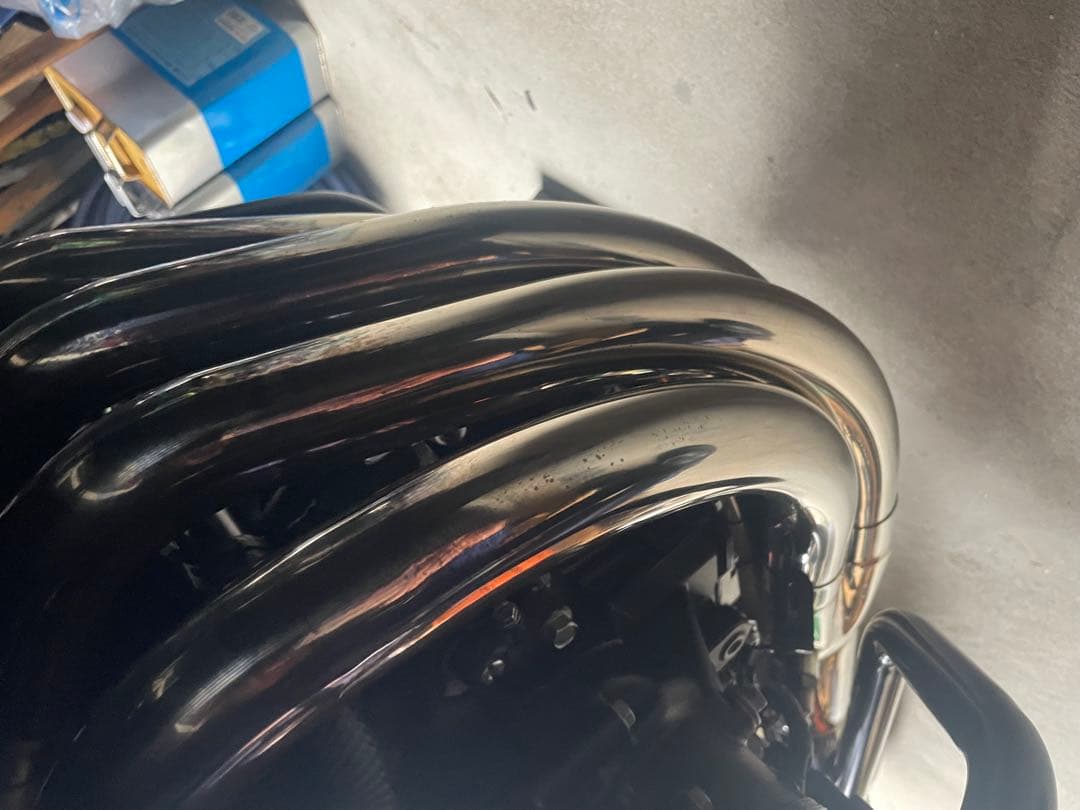 z900rs sp忠男ステンレスショート菅　フルエキ　2BL