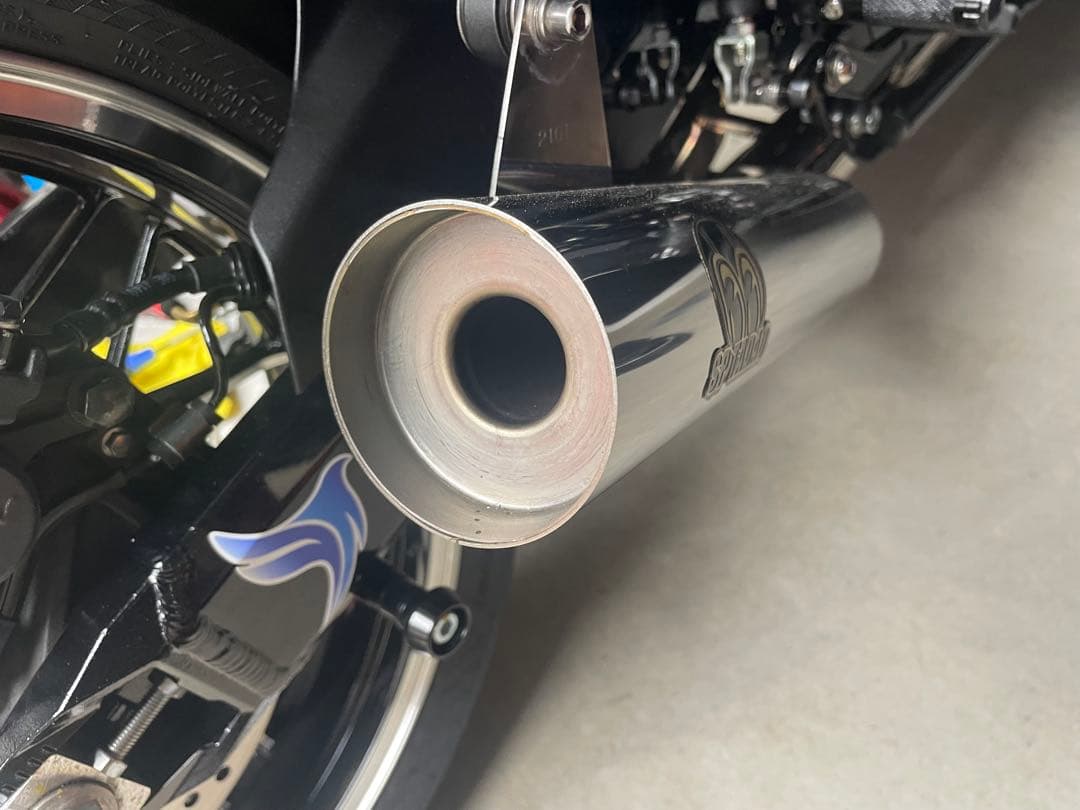 z900rs sp忠男ステンレスショート菅　フルエキ　2BL