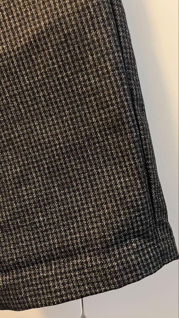 STILL BY HAND ポリエステルツイードチェックパンツ　サイズ46 美品