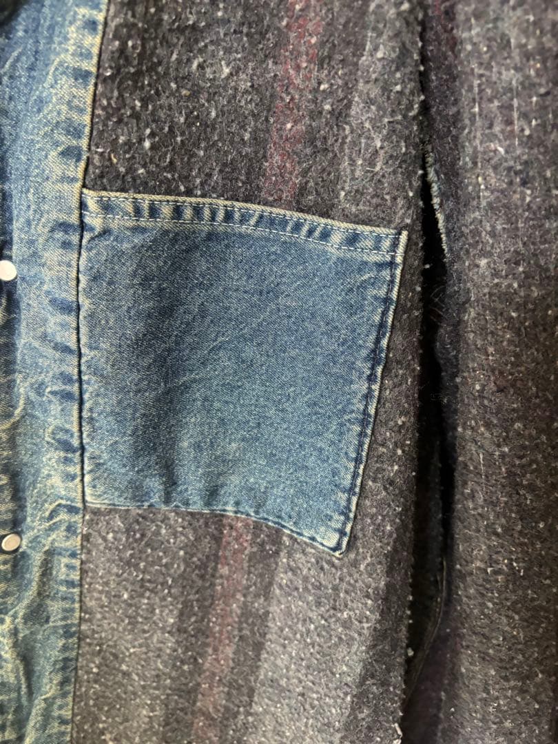 Carhartt デニムカバーオール　カーハート　ヴィンテージ　ボロ　ジャケット