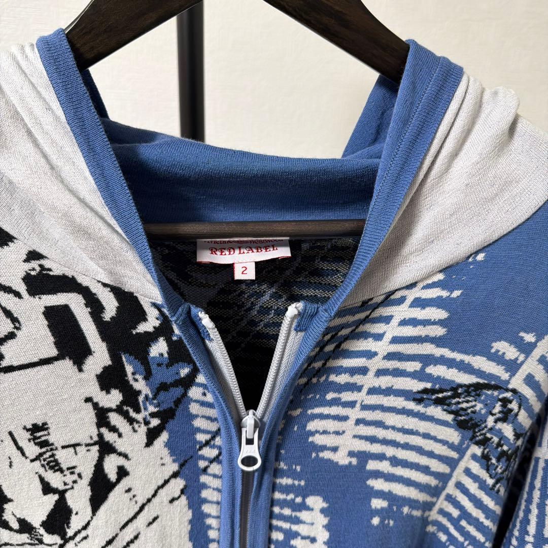 Vivienne Westwood RED LABEL オーヴ柄フードパーカー