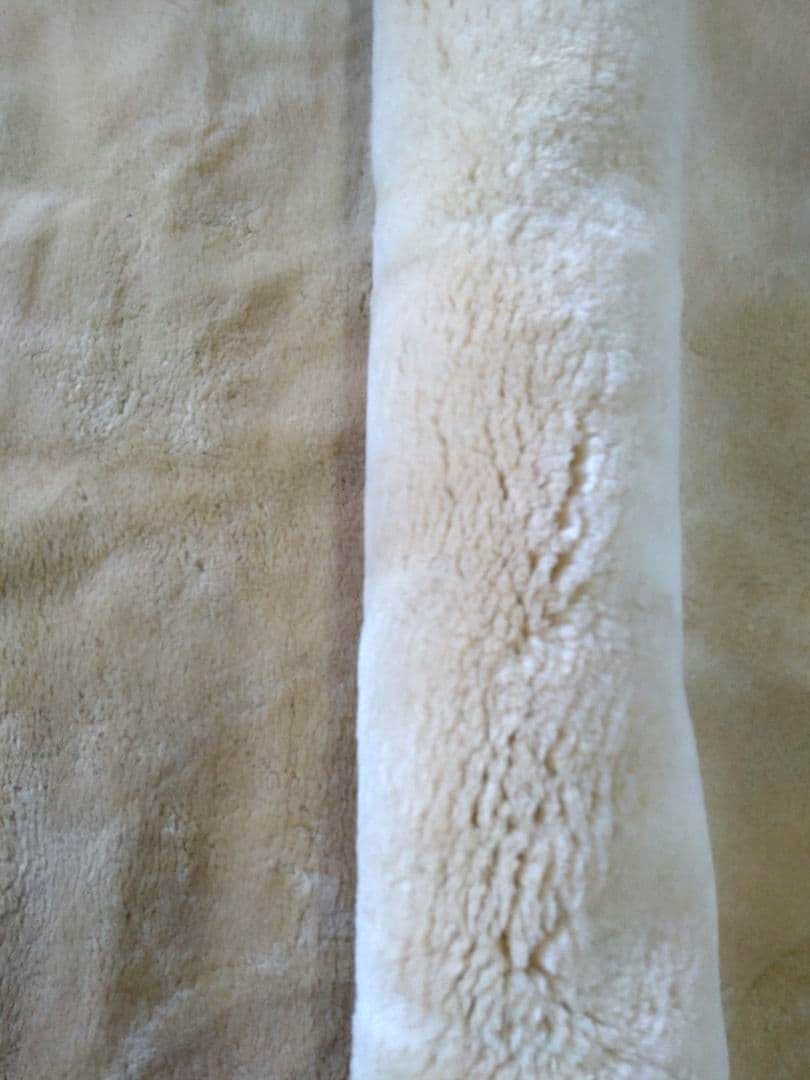 奈良県マスダ製　ウルトラ・デンス　スプリングラム　ムートン毛足28㍉（ダブル）