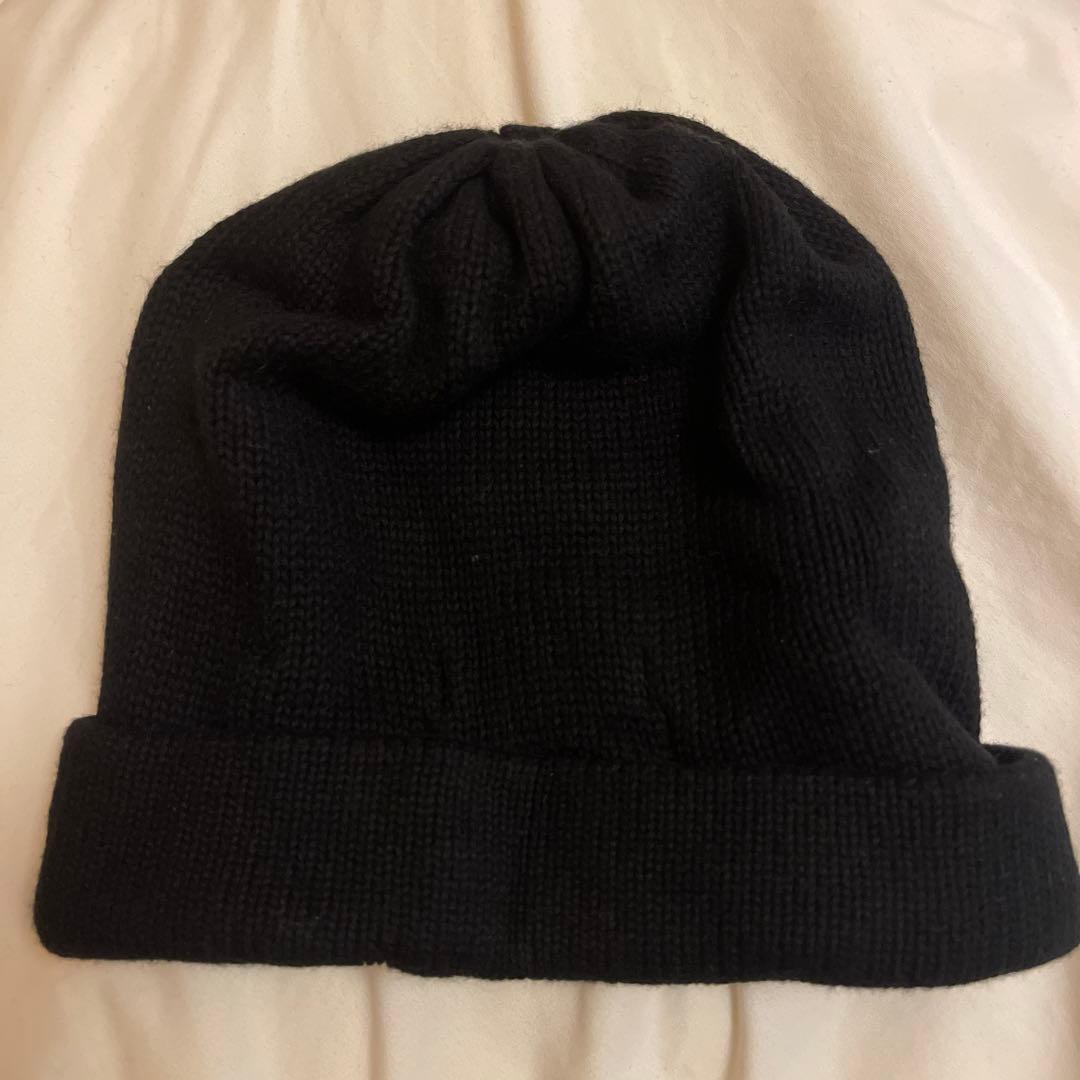 everyone ニット帽 COMESANDGOES ブラック