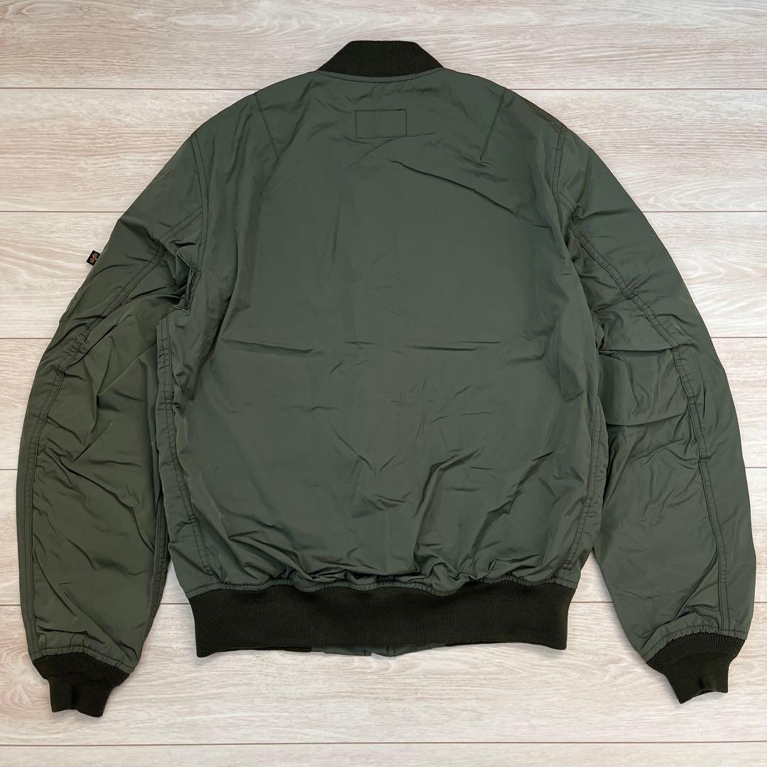 ALPHA INDUSTRIES M-2208 MA-1ジャケット オリーブ