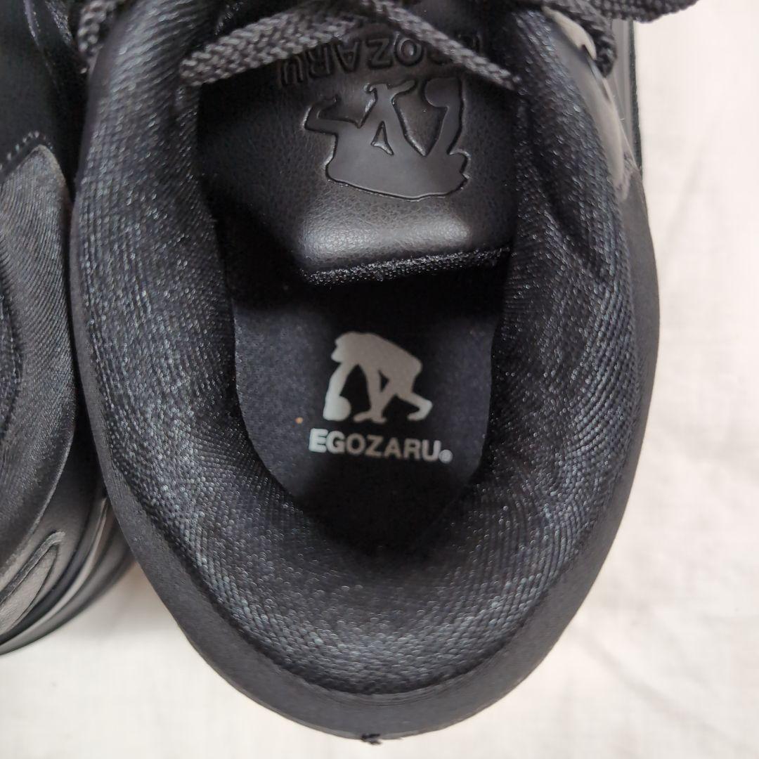 美品 EGOZARU バスケットボールシューズ ブラック 28cm