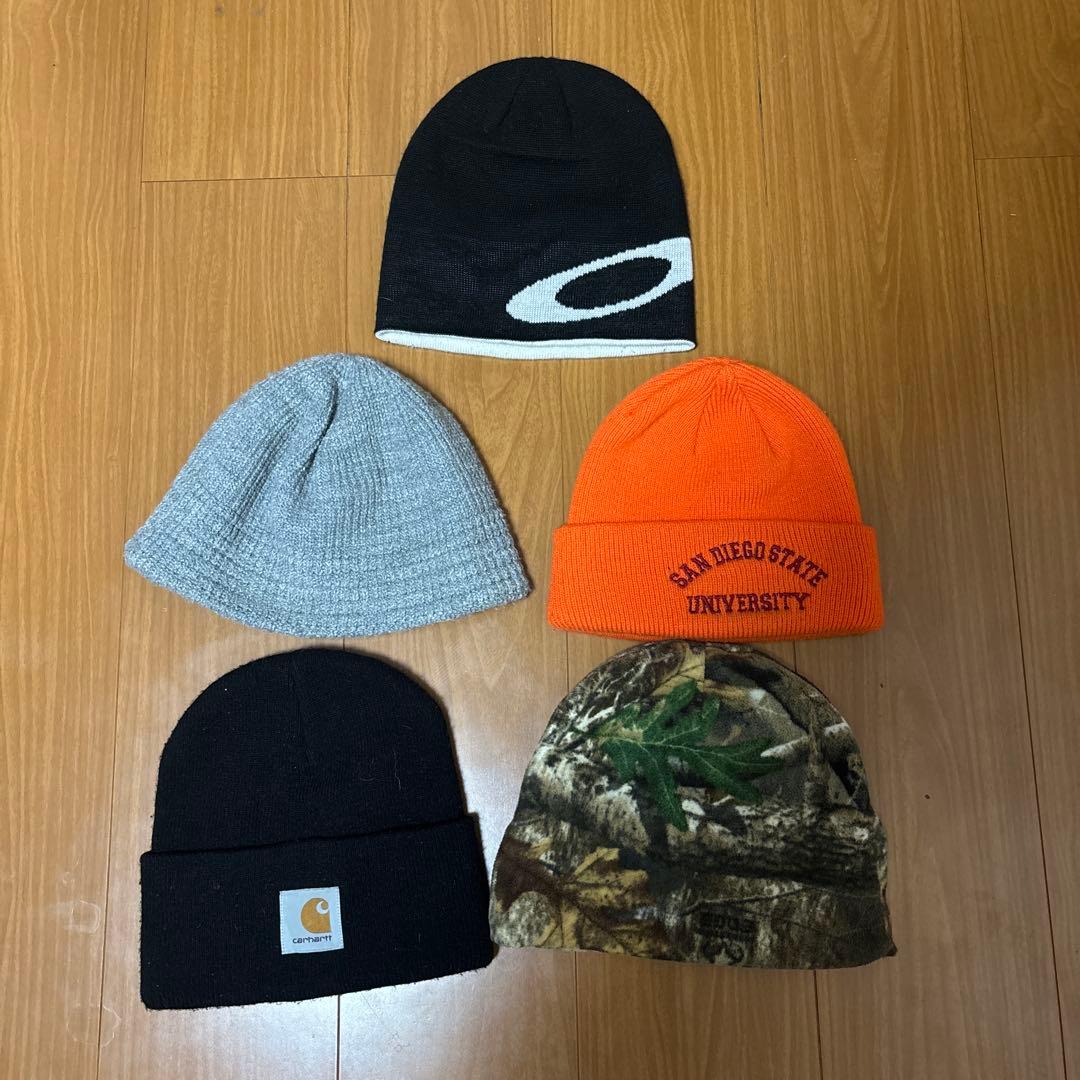 ビーニー　ニット帽　カウハート　リアルツリー　オークリー