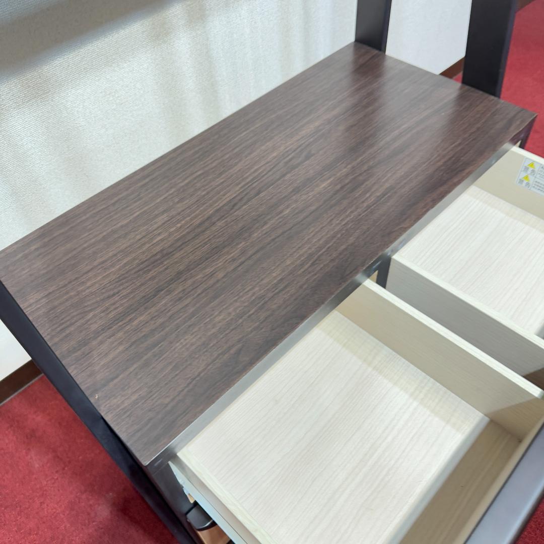 東京23区送料無料　ニトリ ワードローブ 幅83 収納棚 ハンガーラック 家具