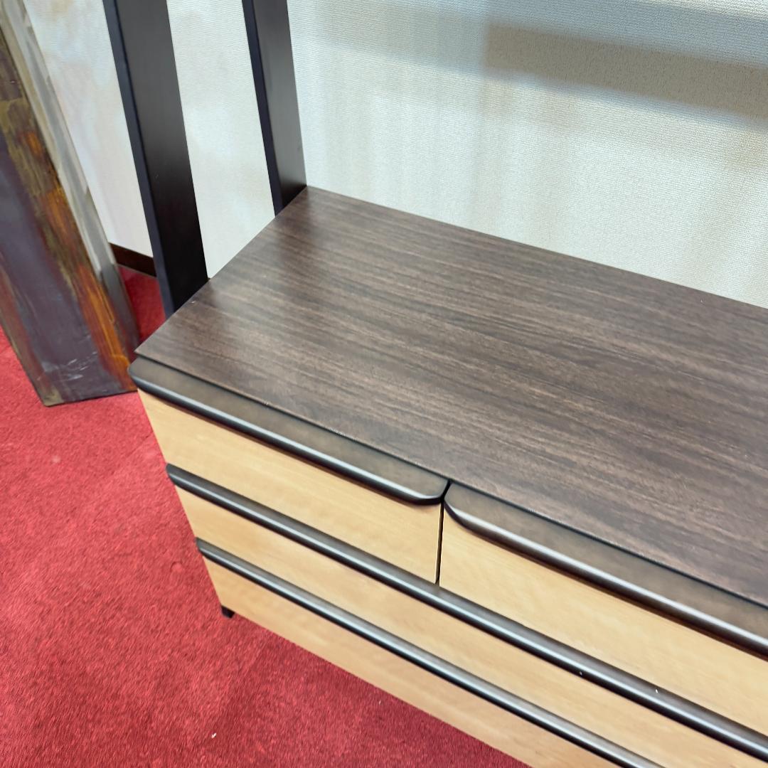 東京23区送料無料　ニトリ ワードローブ 幅83 収納棚 ハンガーラック 家具