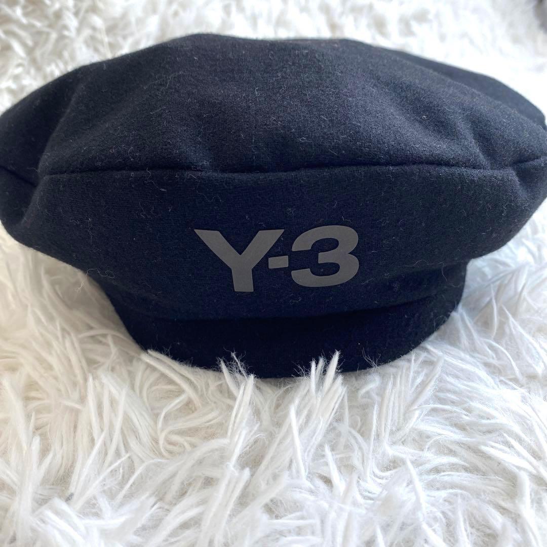 Y-3 YOHJI YAMAMOTO ヨウジヤマモト　ベレー帽　ブラック