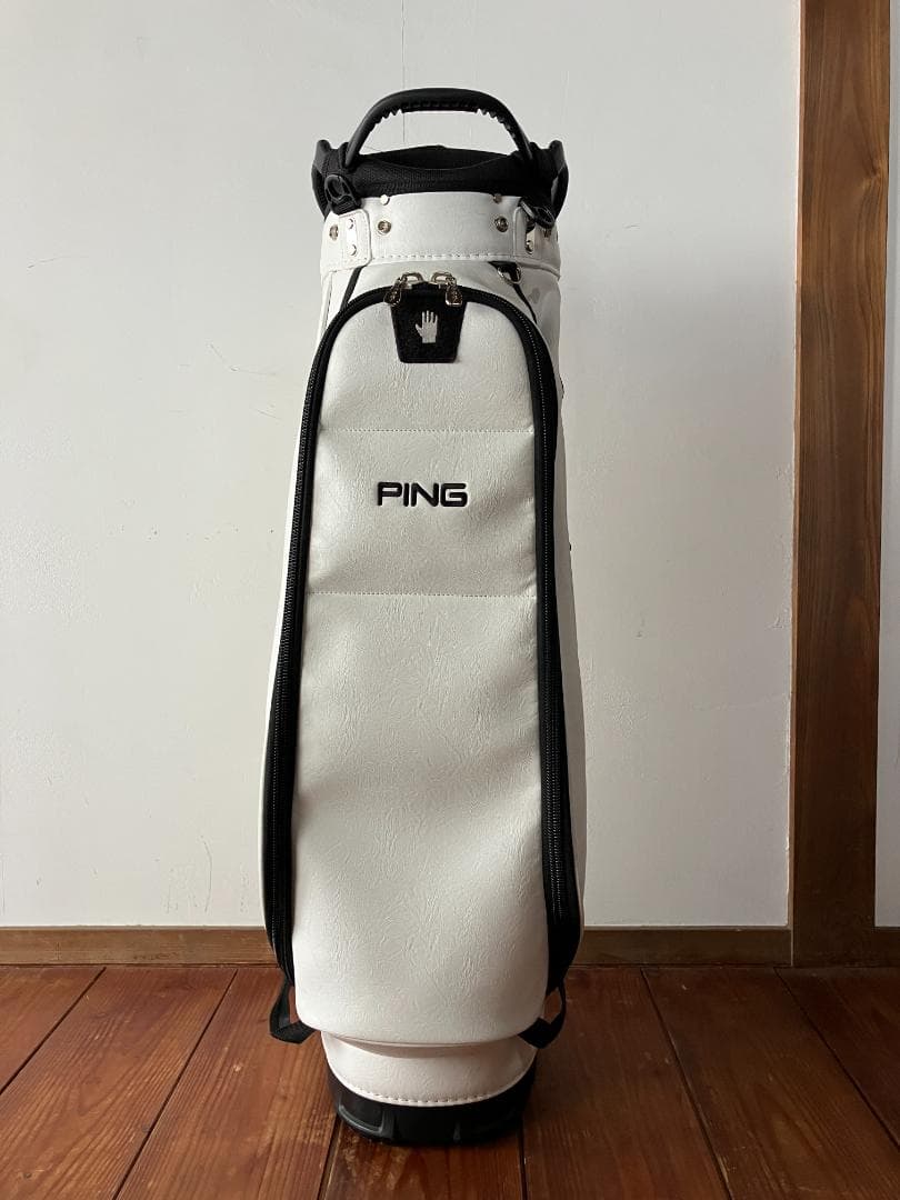 PING ピン CB-P212 ONE POCKET キャディバッグ ホワイト