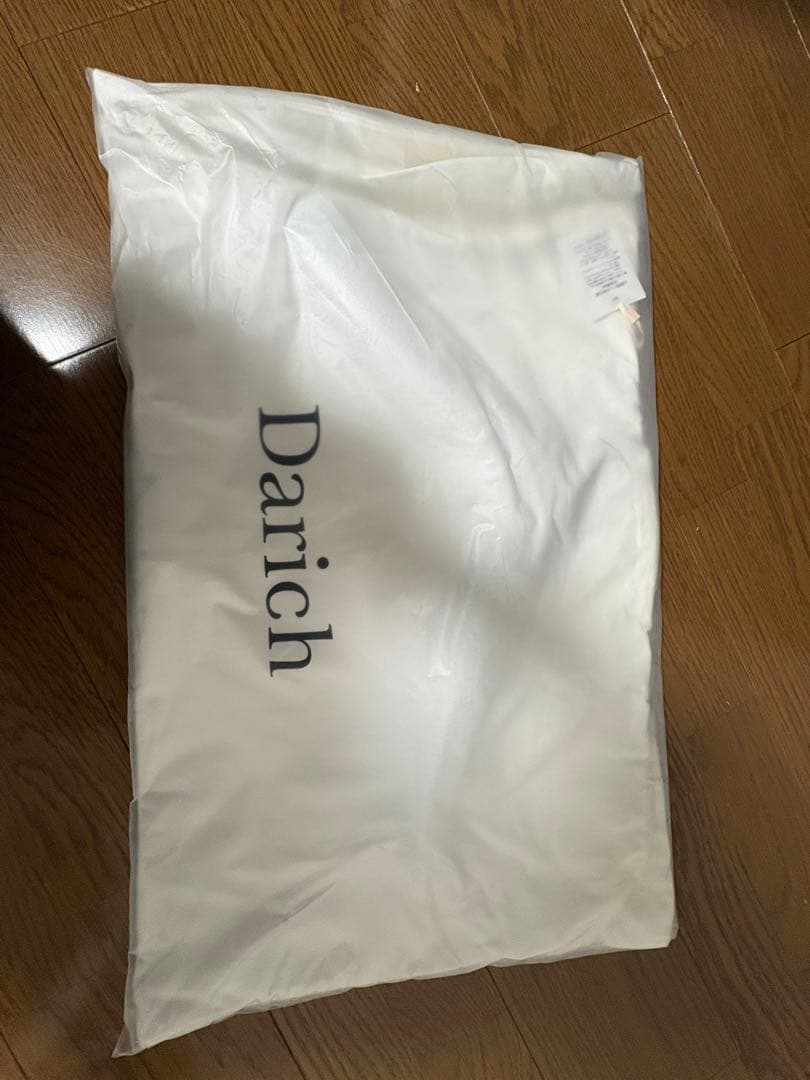 Darich グレー ファー付きポンチョコート FREEサイズ