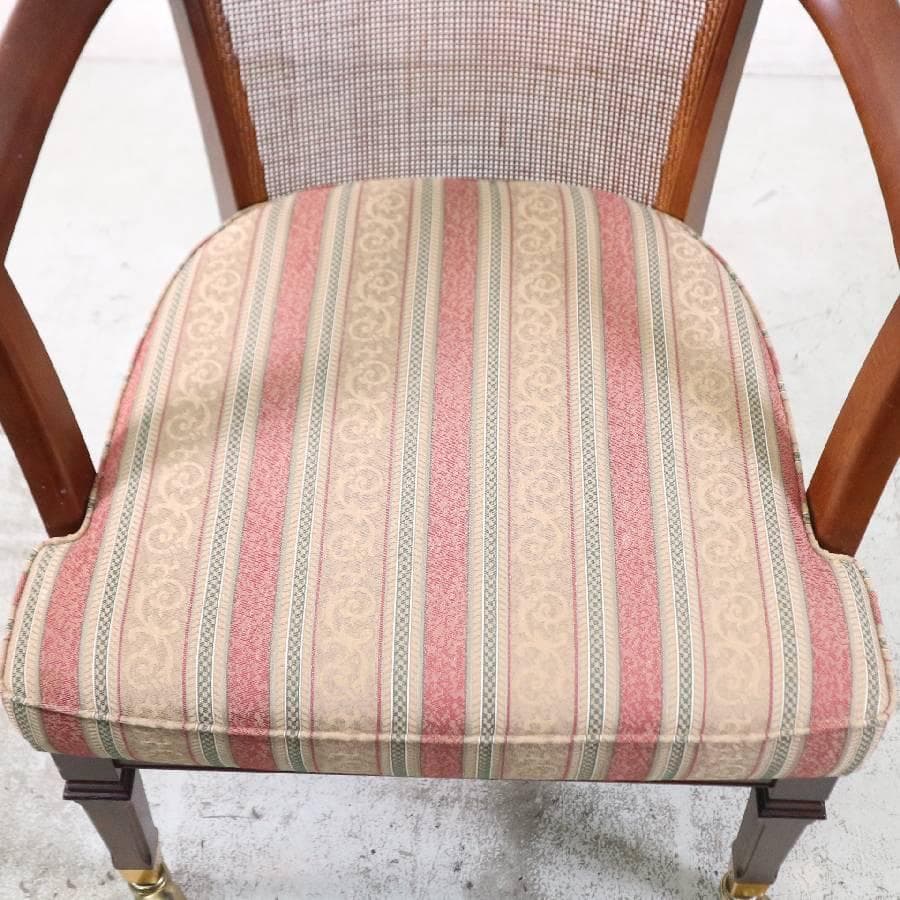 2脚まとめ買い マルニ木工 地中海 ロベリア LDチェア アームチェア 肘付き1