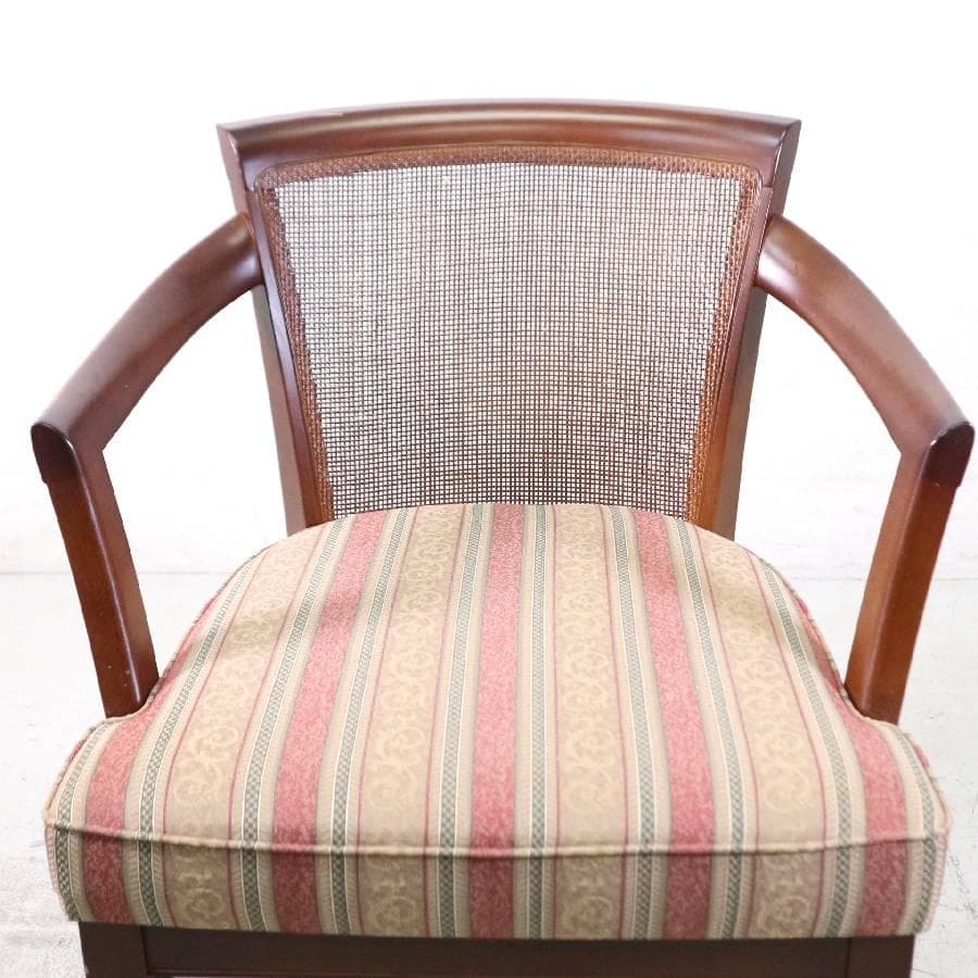 2脚まとめ買い マルニ木工 地中海 ロベリア LDチェア アームチェア 肘付き1