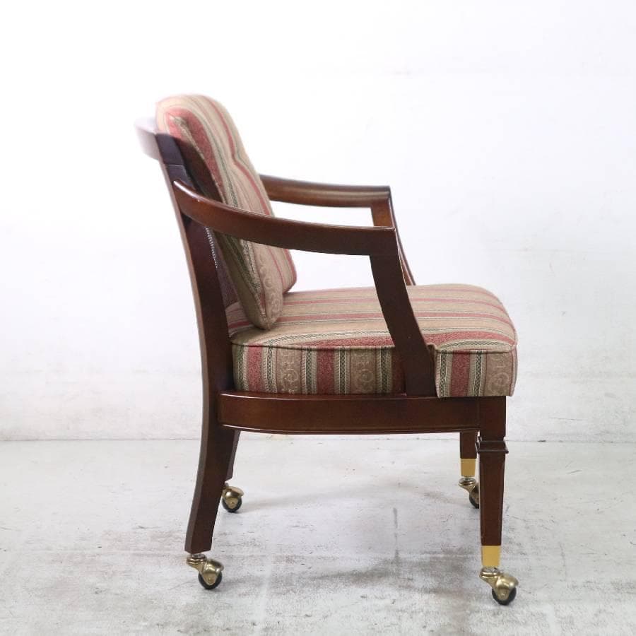 2脚まとめ買い マルニ木工 地中海 ロベリア LDチェア アームチェア 肘付き1