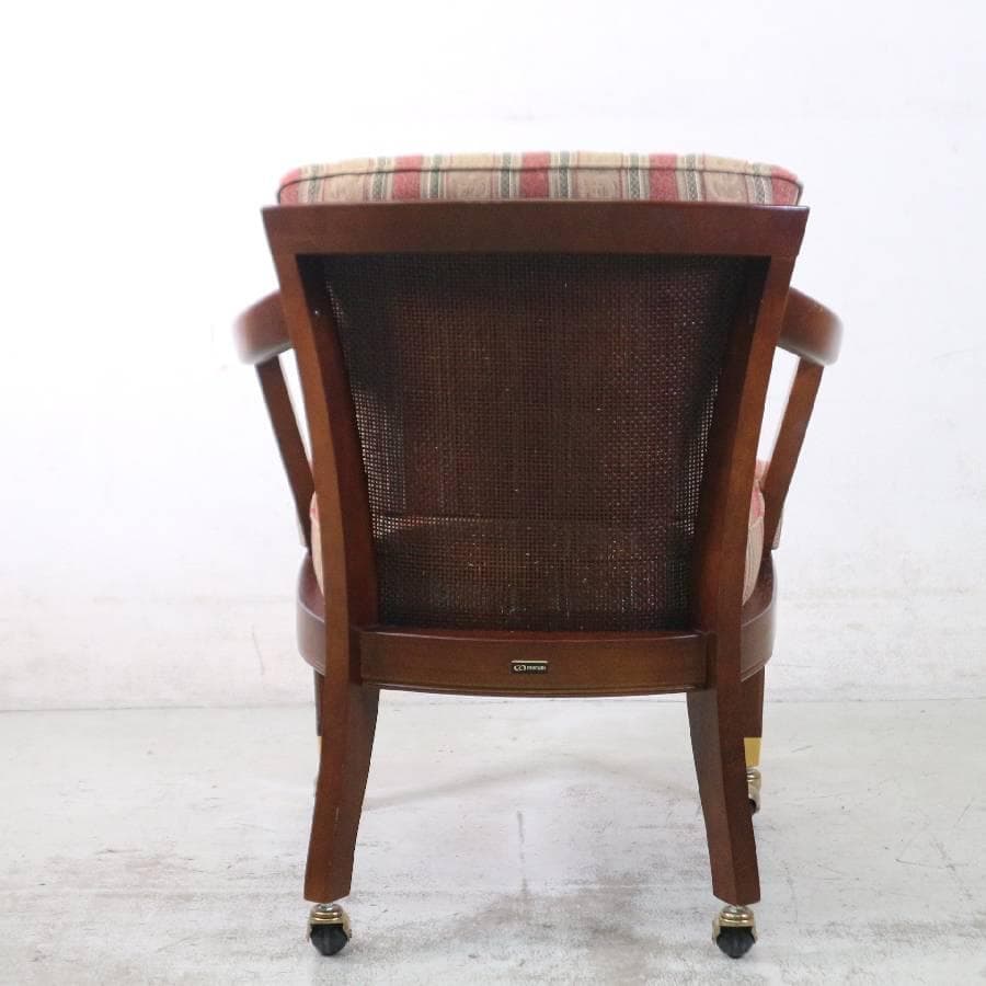 2脚まとめ買い マルニ木工 地中海 ロベリア LDチェア アームチェア 肘付き1