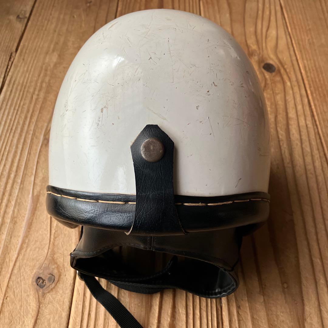 ビンテージヘルメット　ダブルストラップ