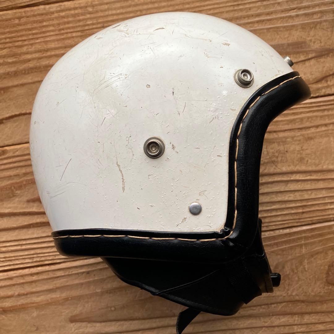 ビンテージヘルメット　ダブルストラップ