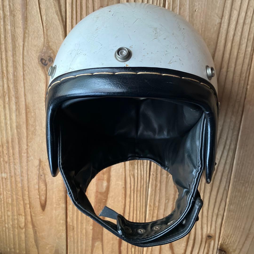 ビンテージヘルメット　ダブルストラップ