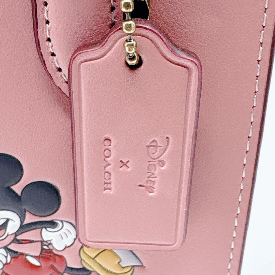 【未使用級】coach×Disney コラボ mini tote bag