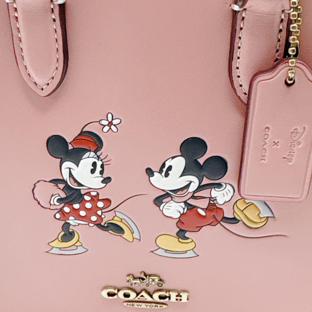 【未使用級】coach×Disney コラボ mini tote bag