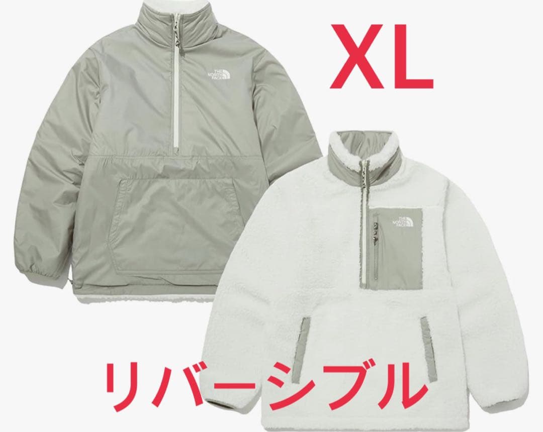 新品　ノースフェイス　プレイグリーンアノラック　フリース