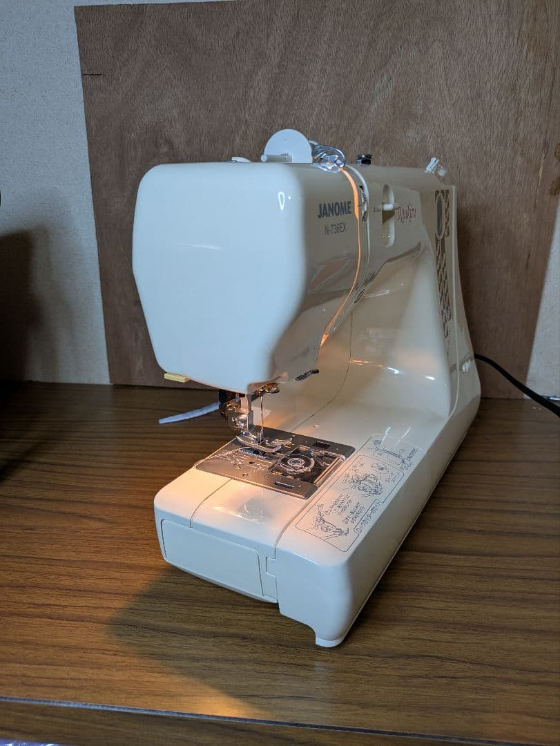 ☆大人気☆ジャノメ ロックカッター内蔵ミシン☆フットコン対応