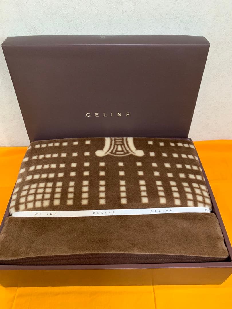 【専用】　CELINE ハーフケット　ブランケット　膝掛け