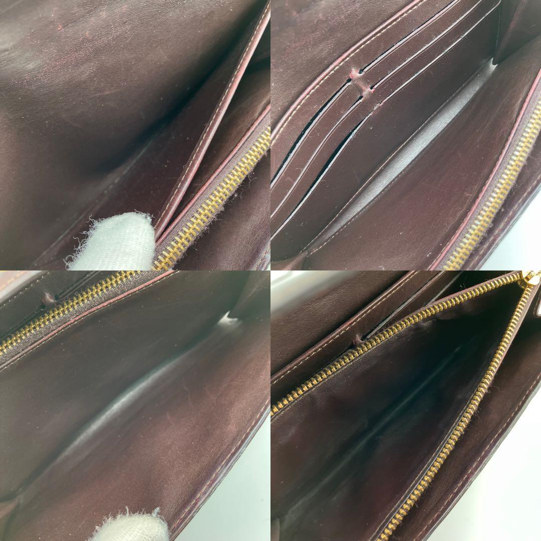 人気✨美品✨ルイヴィトン モノグラム ヴェルニ ポルトフォイユ サラ アマラント