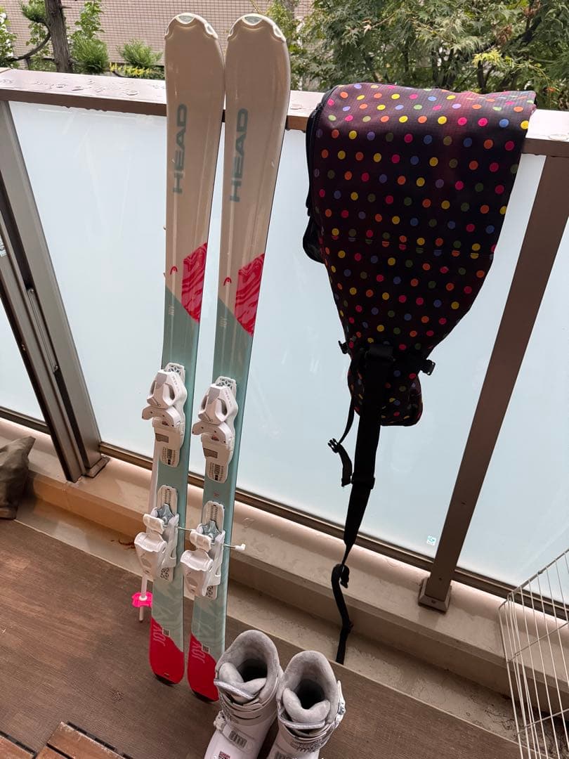 n*k様 HEAD スキー板とスキーポール、ブーツセット