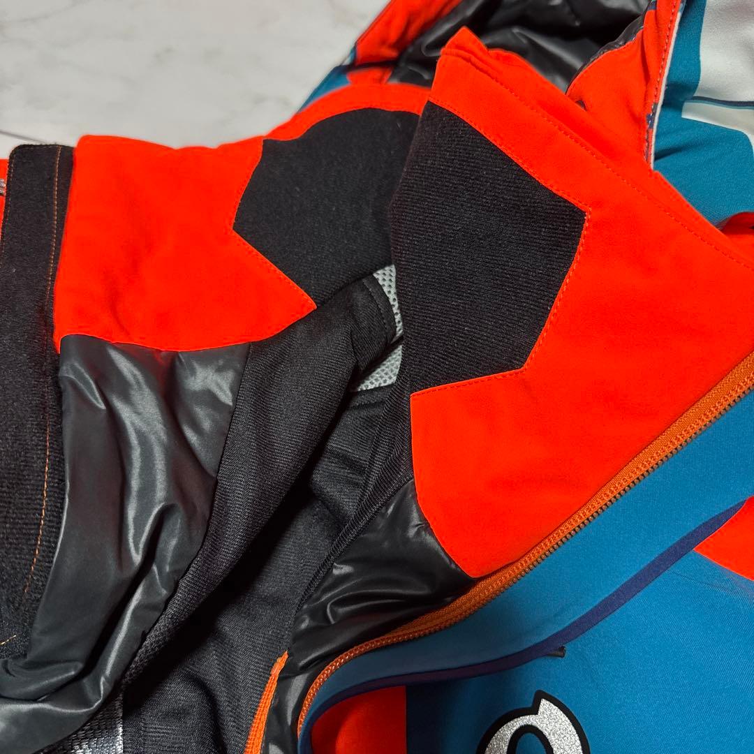 オンヨネ　デモ用スキーウェア上下　170cm ウエスト76 Mサイズ オレンジ