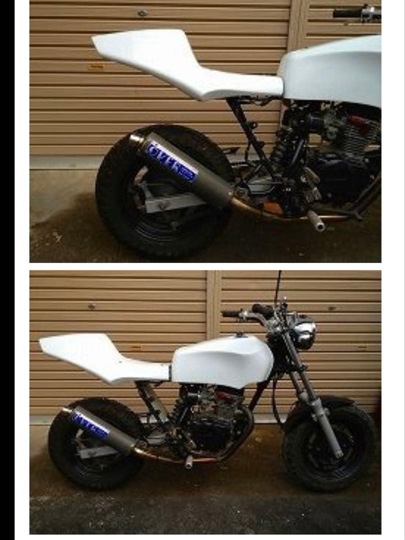 NSR50/Ape シートカウル (DAMEGE製？)