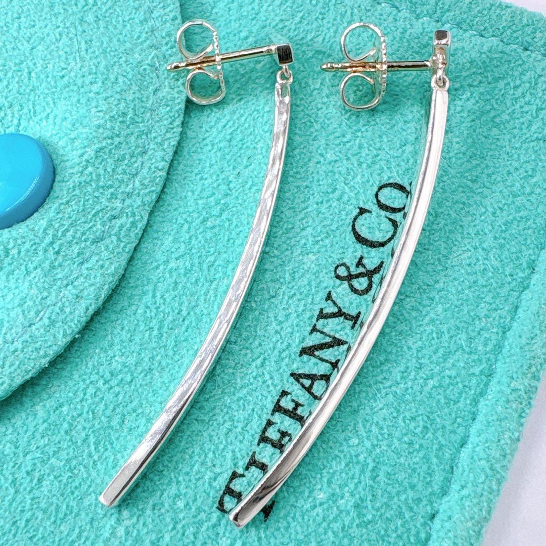 極美品 ティファニー Tワイヤー ピアス シルバー925