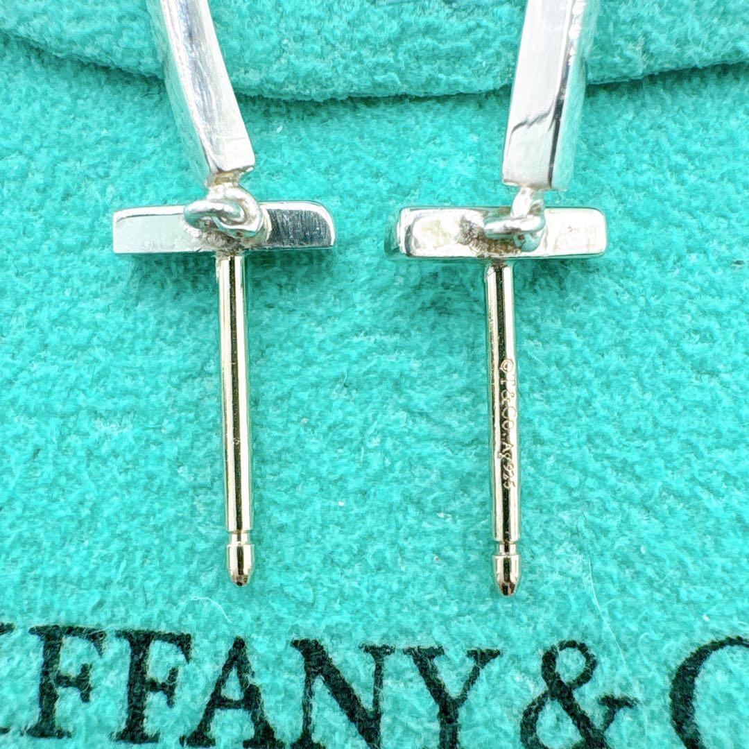 極美品 ティファニー Tワイヤー ピアス シルバー925