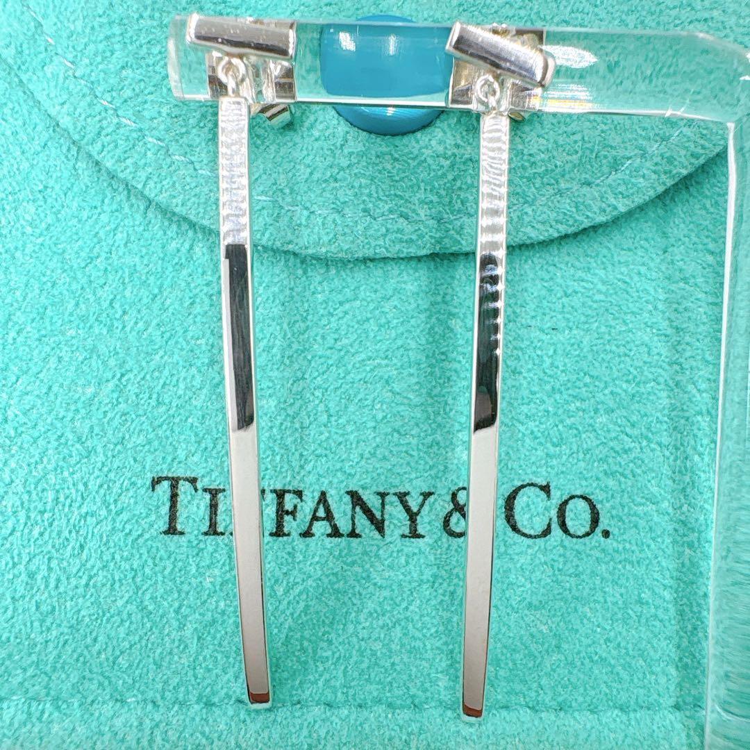 極美品 ティファニー Tワイヤー ピアス シルバー925
