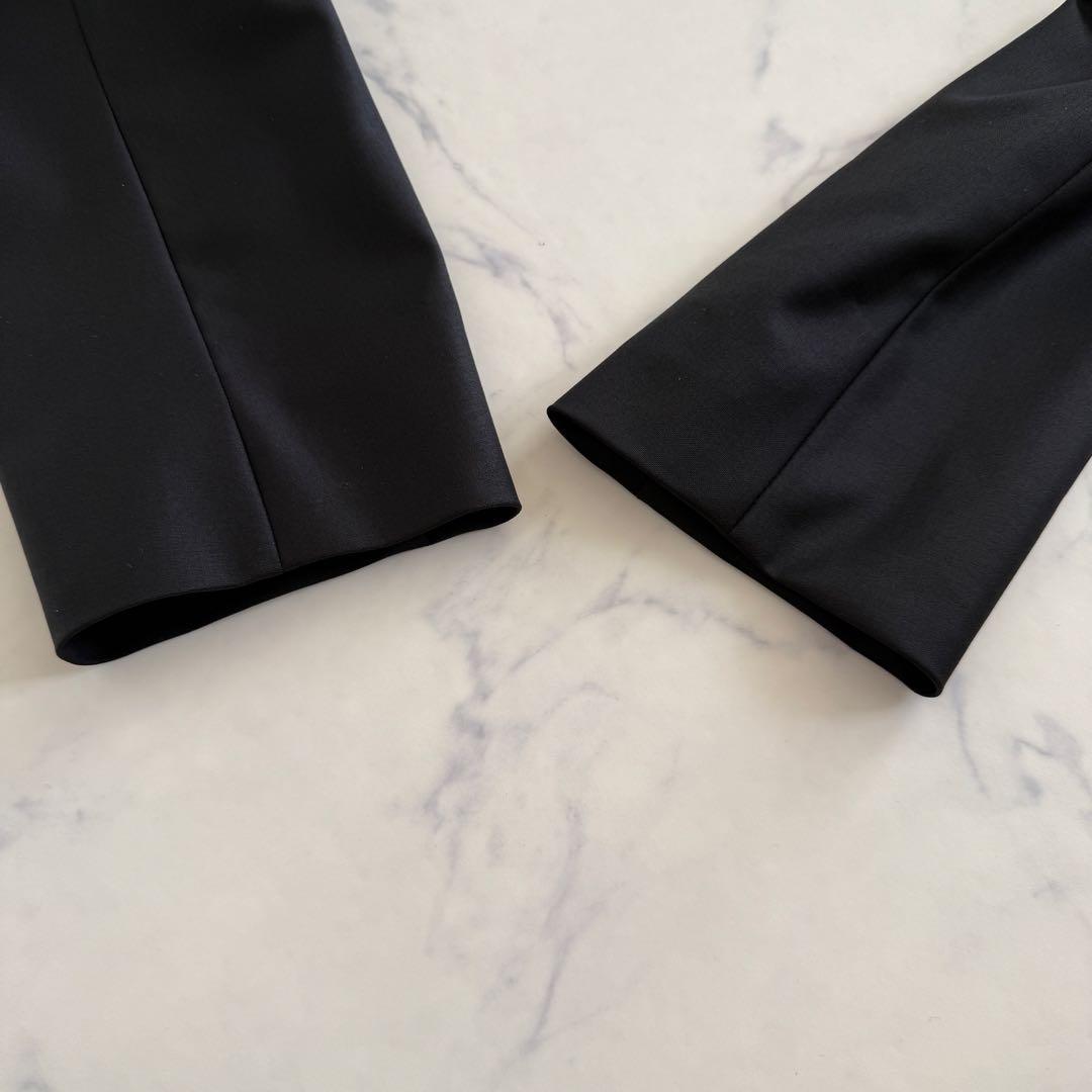 未使用級　エグゼクティブ　セオリーリュクス　ノーカラージャケット　ドンナ　黒　L