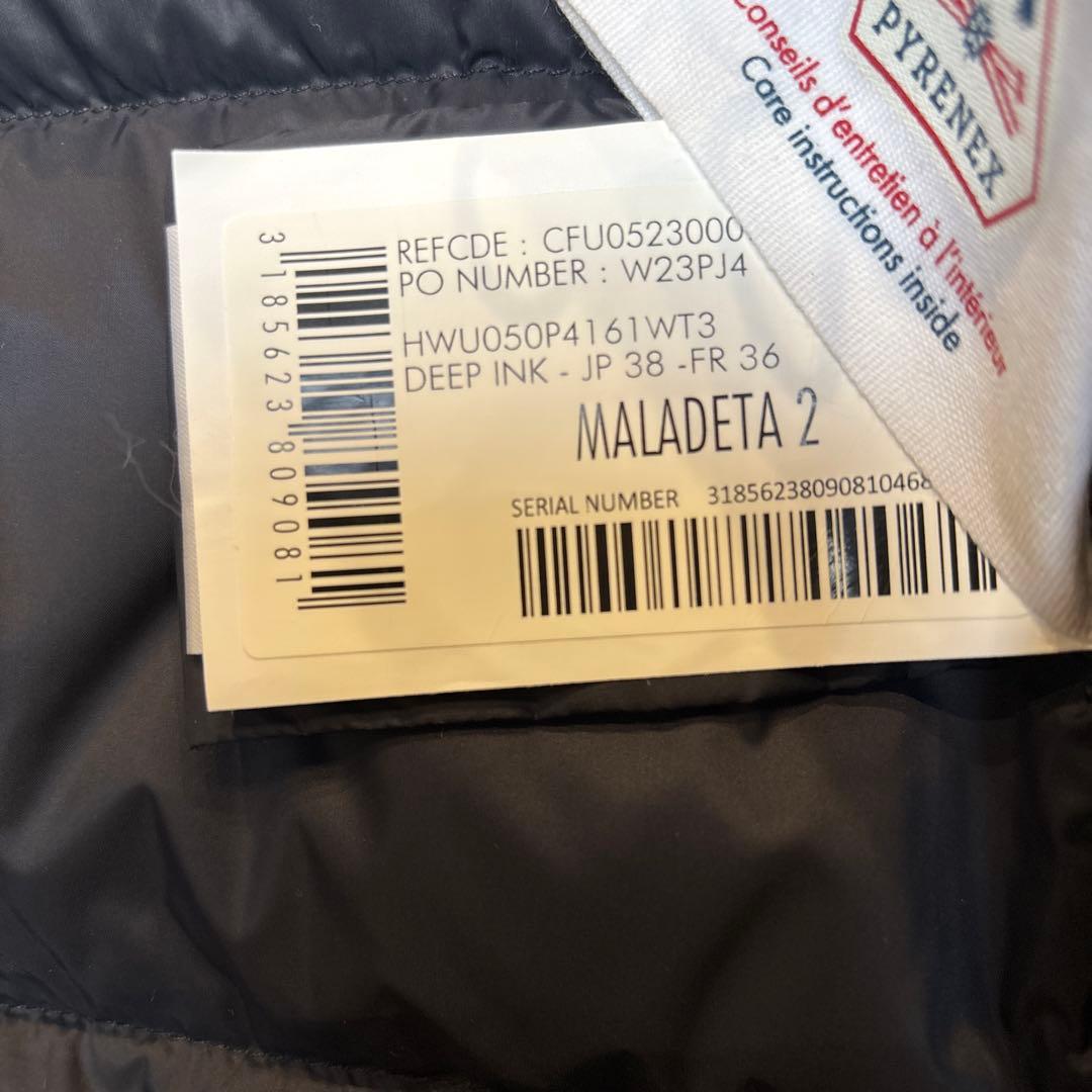 Pyrenex MALDETA 2 ダウンコート38