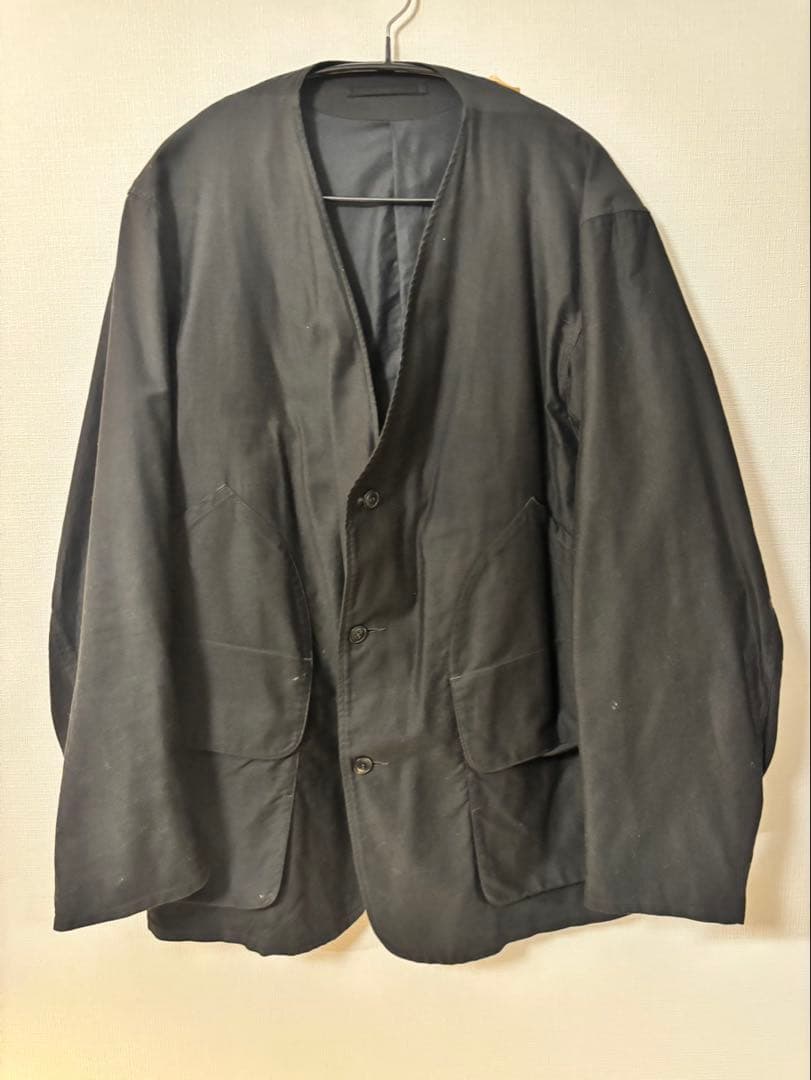 21ss コモリ　コットンサテン ハンティングジャケット　3