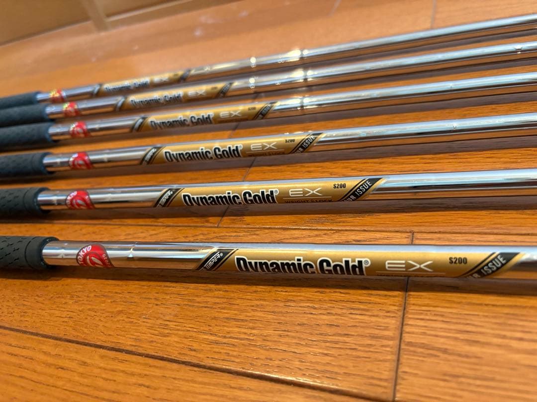 TaylorMade P770 2024 ツアーイシューS200 6本セット