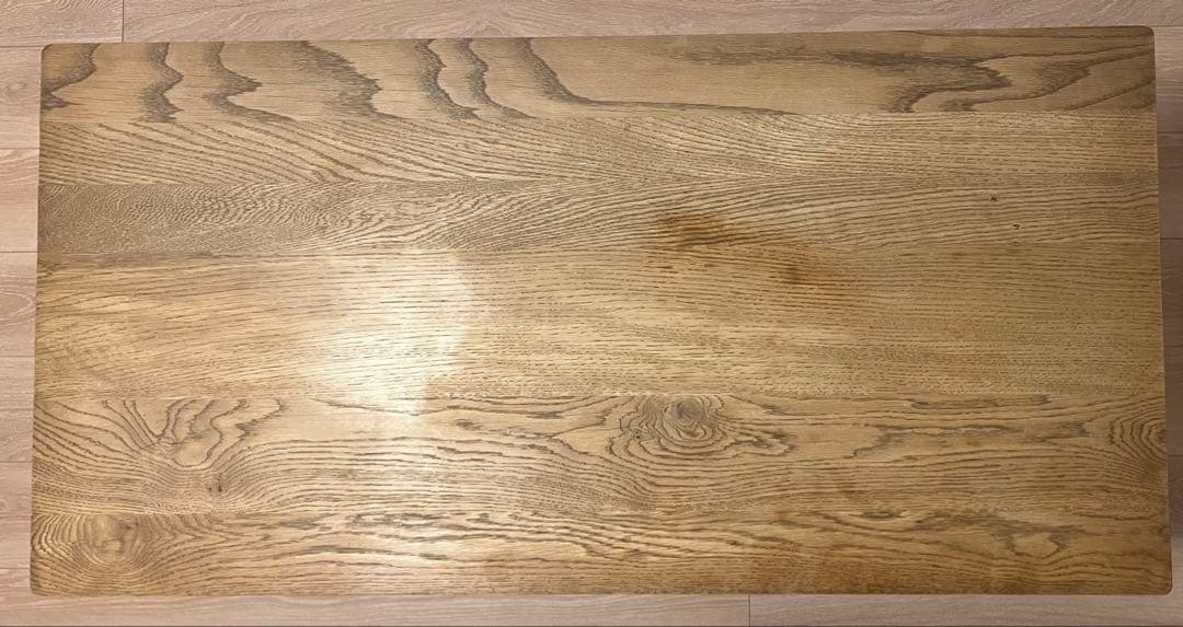 unico ADDAY(アディ)カフェテーブルW1000 オーク材高さ580cm