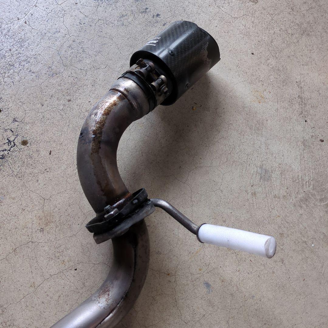 MH21S フジツボ レガリスK 中古マフラー　ジャンク扱い　オマケ付き