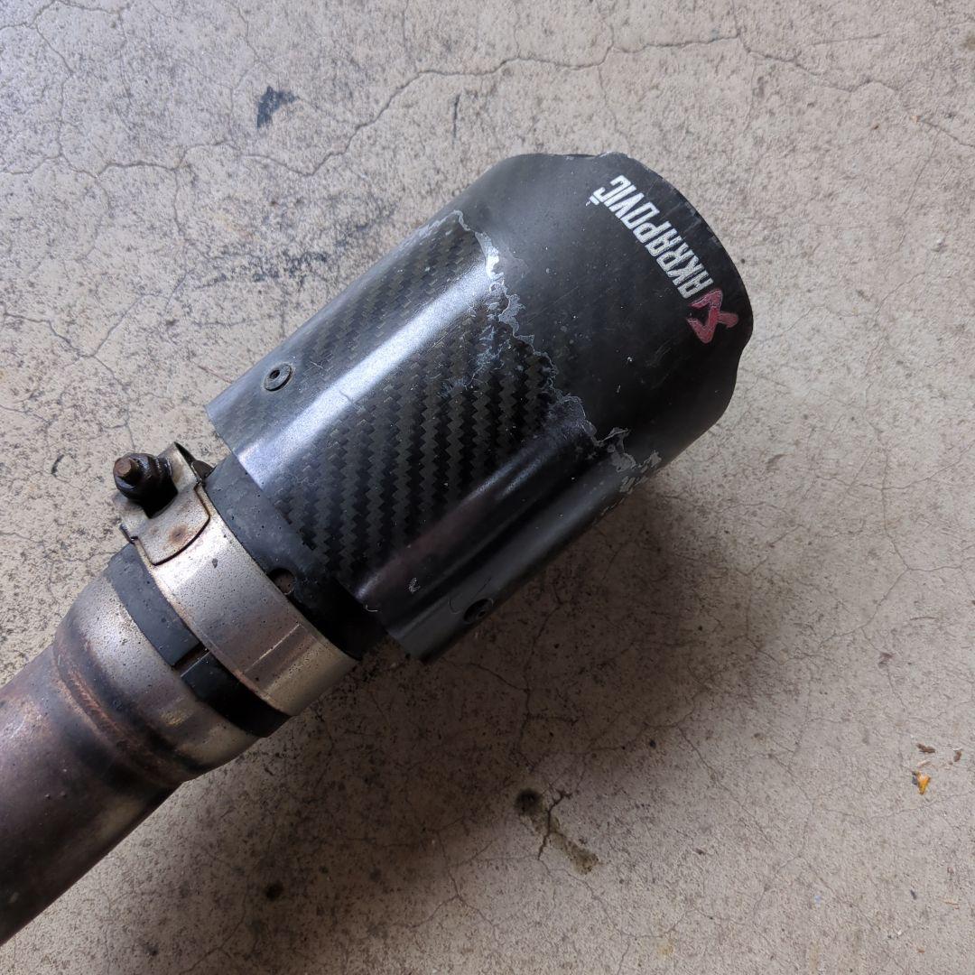 MH21S フジツボ レガリスK 中古マフラー　ジャンク扱い　オマケ付き