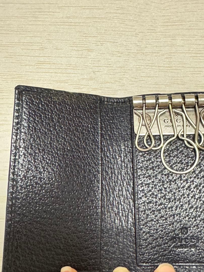 【本日限定価格】GUCCI グッチ オフィディア キーケース GGシェリーライン