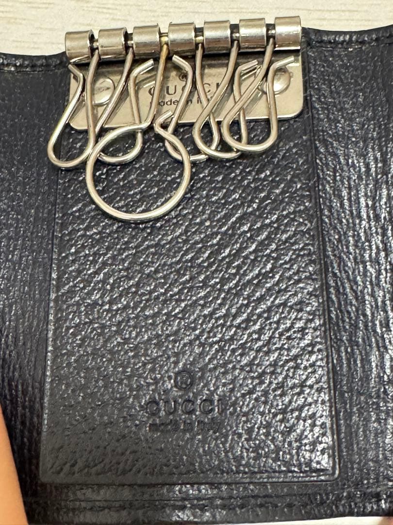 【本日限定価格】GUCCI グッチ オフィディア キーケース GGシェリーライン