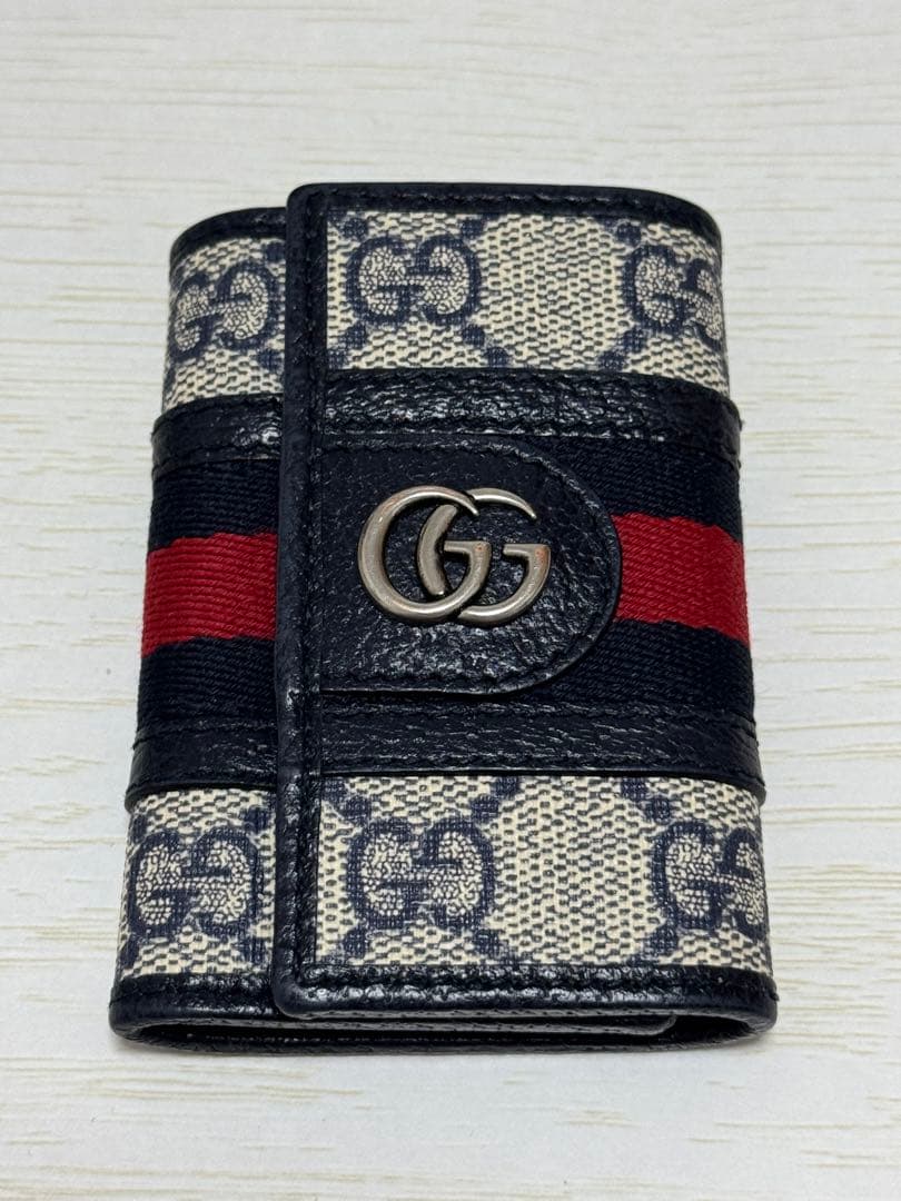 【本日限定価格】GUCCI グッチ オフィディア キーケース GGシェリーライン