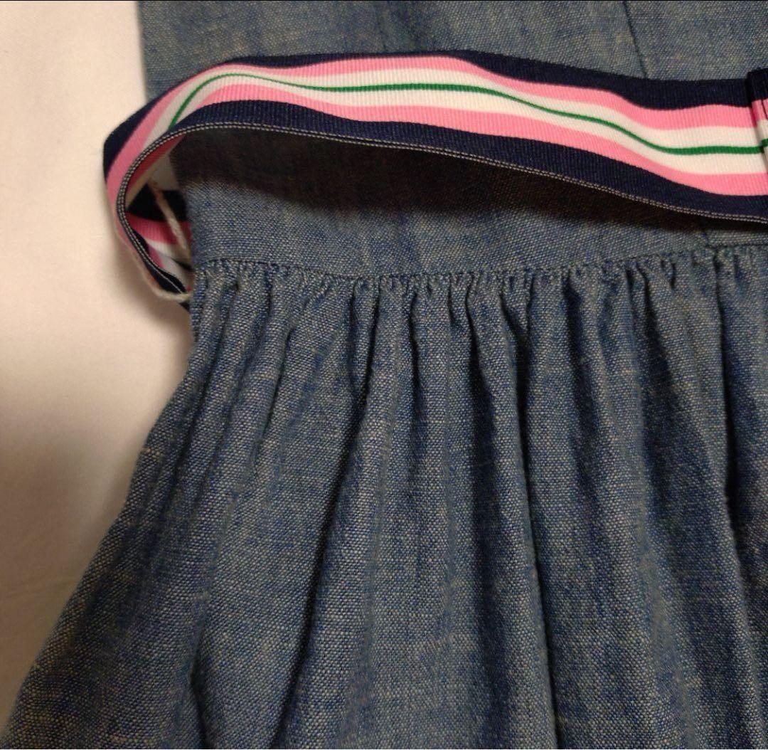 【新品未使用】ポロラルフローレン　ノースリーブ　ワンピース(160cm)