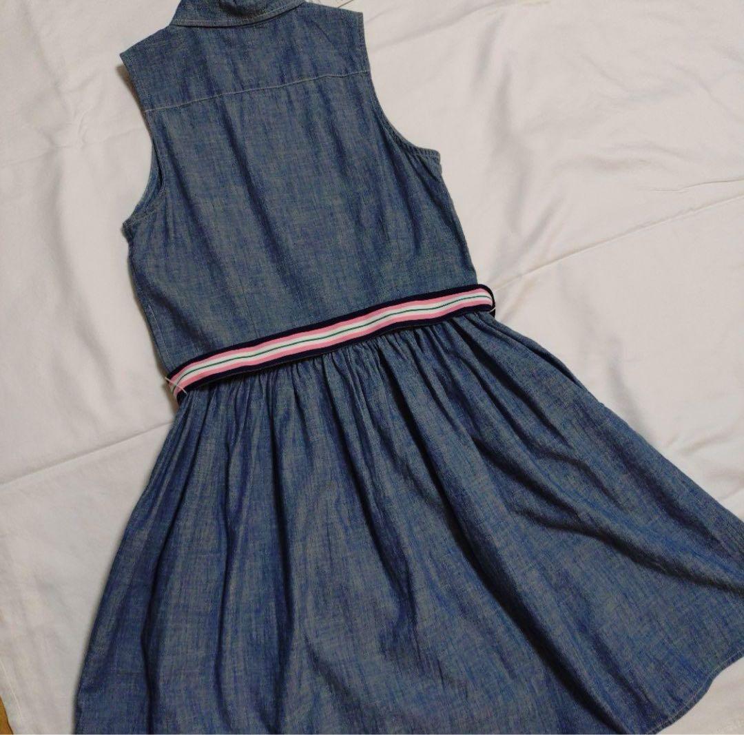 【新品未使用】ポロラルフローレン　ノースリーブ　ワンピース(160cm)