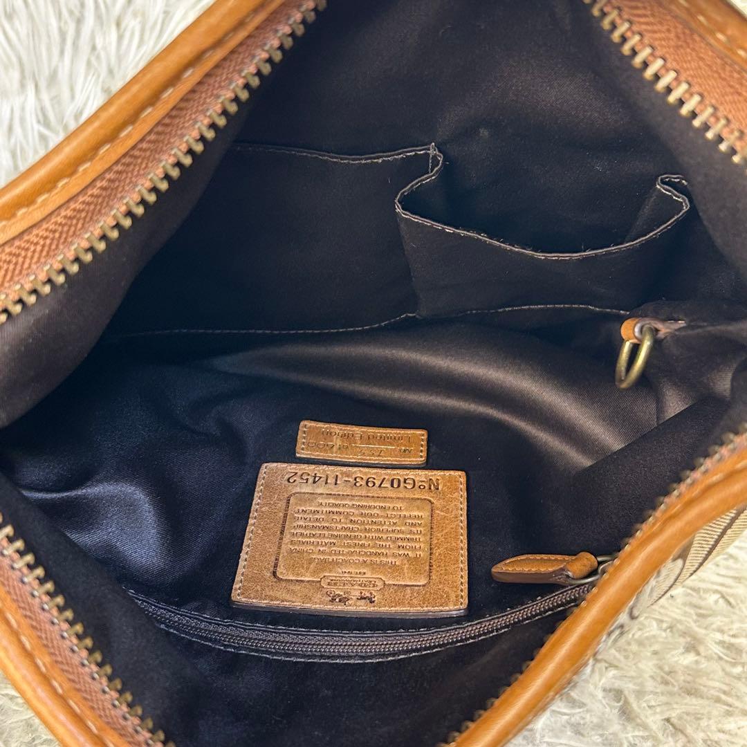 ✨希少 コーチ バケツ型 ワンショルダーバッグ　限定品 パッチワーク 11452