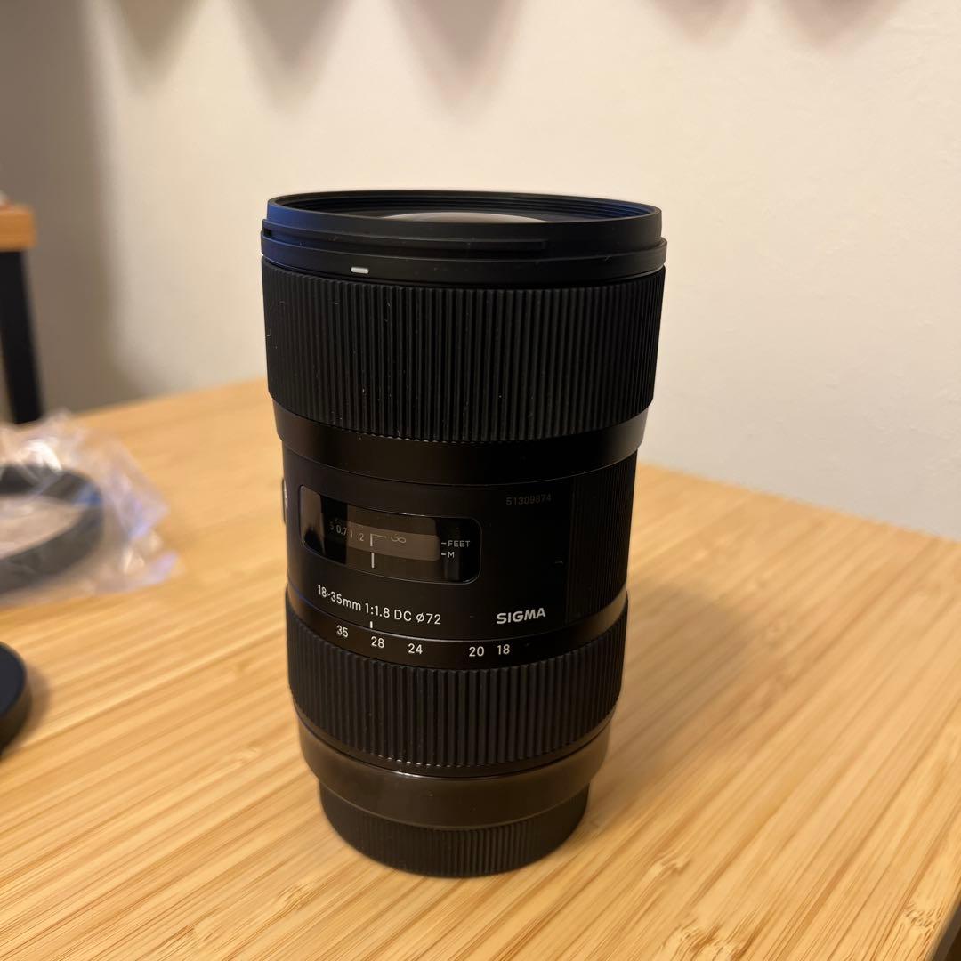 canon 18-35mm F1.8 DC HSM EFマウント