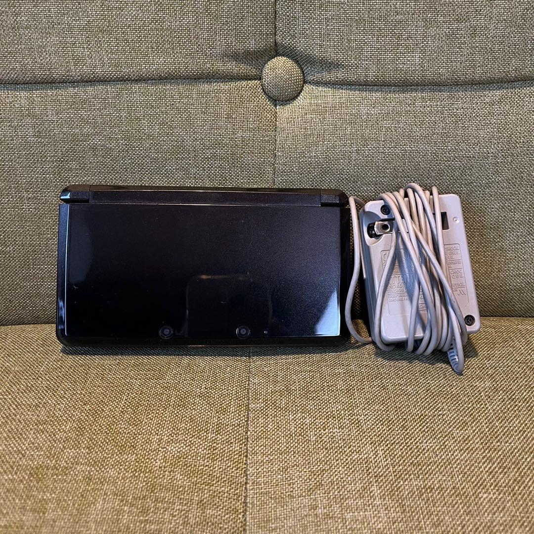 ニンテンドー3DS ブラック 充電器セット 動作確認済み